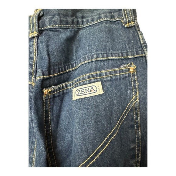 Zena Vintage High-Waisted Mom Jeans Dark Wash Denim Retro 90s Style Size 12‎ - Picture 8 of 15